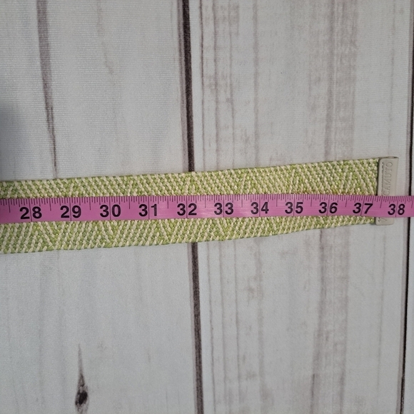 Vince Camuto Woven Spring Summer Belt Size Medium / Large - Picture 7 of 7